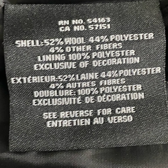 NWT Cole Hann Women’s Signature Slick Belted Long Wool Blend Coat Size 12. - Picture 12 of 13